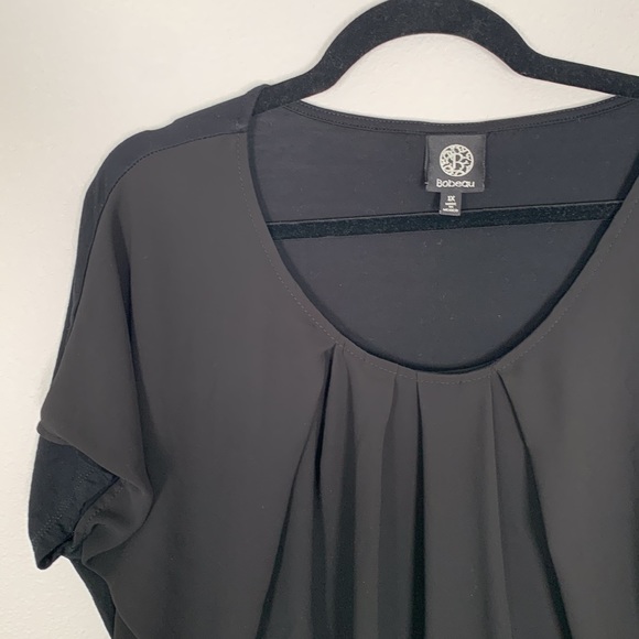 Bobeau Black Top 1X - Picture 2 of 6